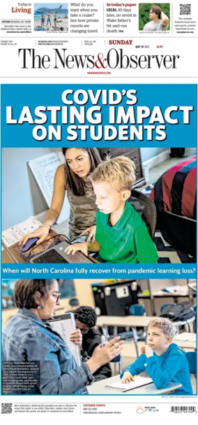 Cover of The News & Observer (Sunday)