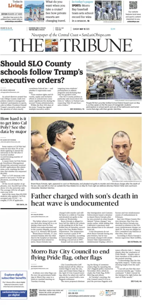 Cover of The Tribune (SLO) (Sunday)