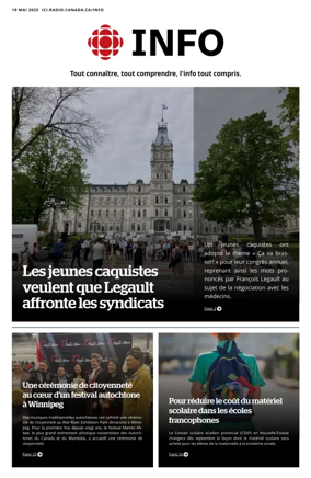 Cover of Radio-Canada Info