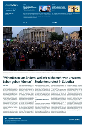 Cover of Euronews (German Edition)
