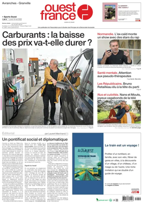 Cover of Ouest France (Avranches)