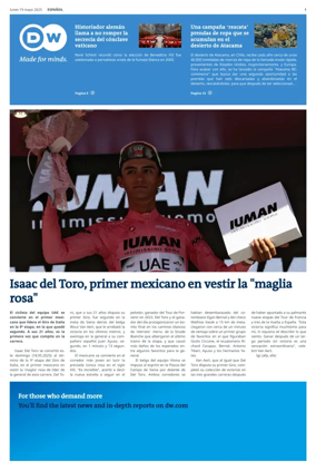 Cover of Deutsche Welle (Spanish edition)