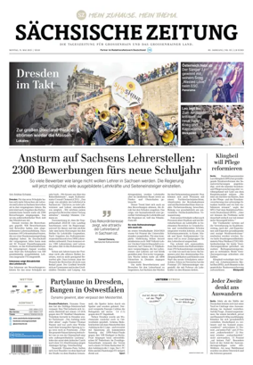 Cover of Sächsische Zeitung  (Großenhain)