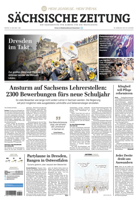 Cover of Sächsische Zeitung  (Kamenz)