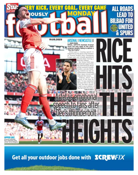 Cover of Irish Daily Star - Fanatic