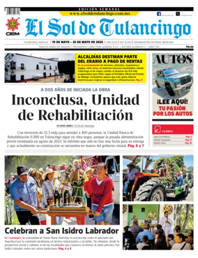 Cover of El Sol de Tulancingo