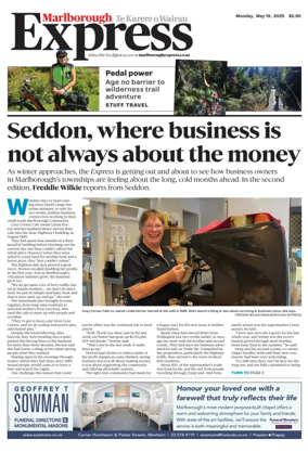 Cover of Marlborough Express