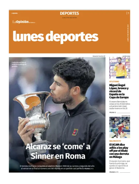 Cover of Lunes Deportes