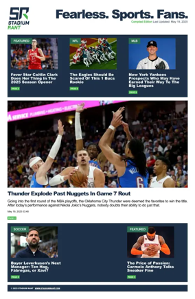 Cover of Stadium Rant