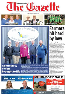 Cover of Warragul & Drouin Gazette
