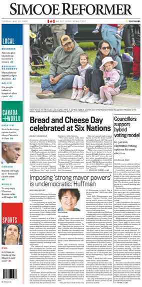 Cover of Simcoe Reformer