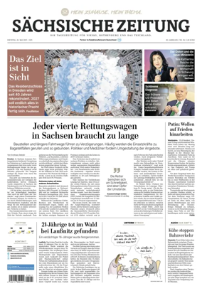 Cover of Sächsische Zeitung  (Niesky)