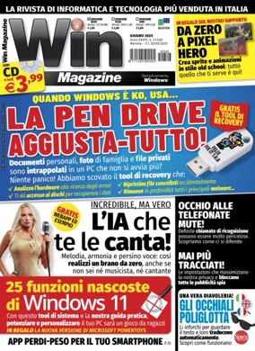 Cover of Win Magazine