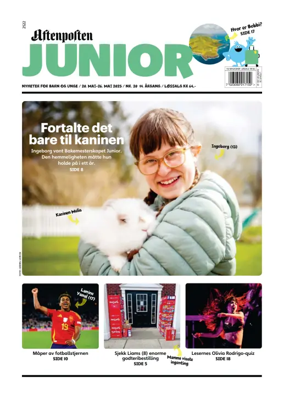Cover of Aftenposten Junior