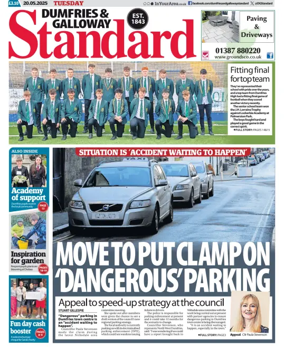 Cover of Dumfries & Galloway Standard