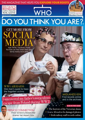 Cover of Who Do You Think You Are? Magazine