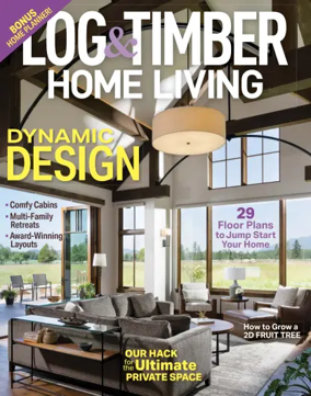 Cover of Log & Timber Home Living