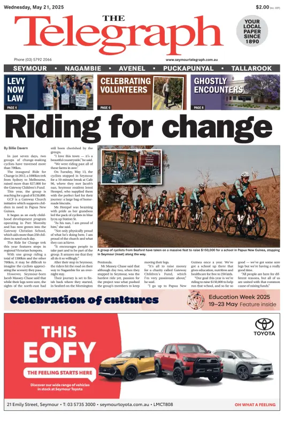 Cover of Seymour Telegraph