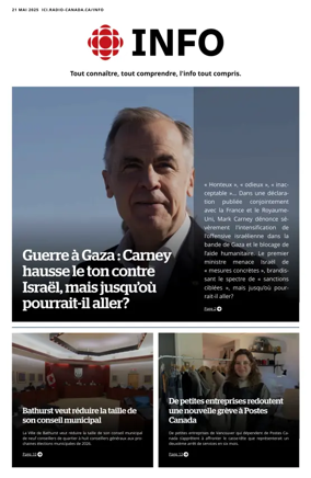 Cover of Radio-Canada Info