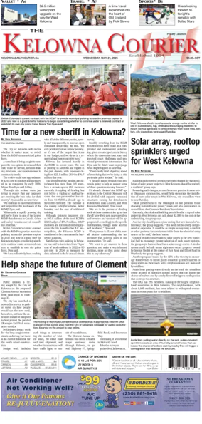 Cover of The Daily Courier