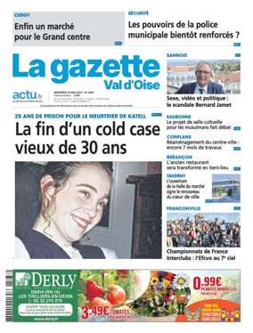 Cover of La Gazette Val d'Oise