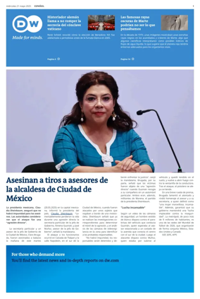 Cover of Deutsche Welle (Spanish edition)