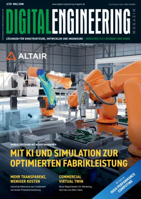 Cover of Digital Engineering Magazin