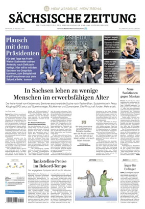 Cover of Sächsische Zeitung  (Dippoldiswalde)