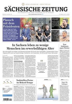 Cover of Sächsische Zeitung  (Niesky)