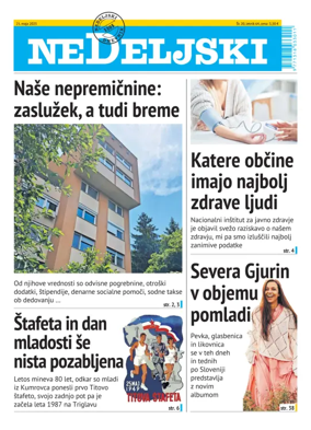 Cover of Nedeljski Dnevnik