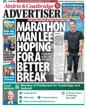 Cover of Airdrie & Coatbridge Advertiser