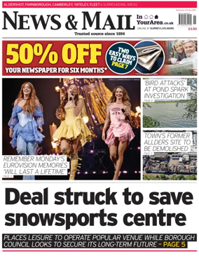 Cover of Aldershot News & Mail