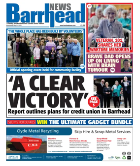 Cover of Barrhead News