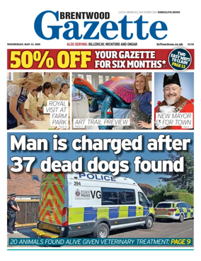 Cover of Brentwood Gazette