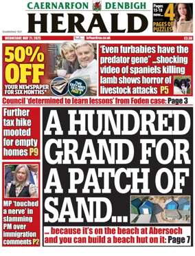 Cover of Caernarfon Herald