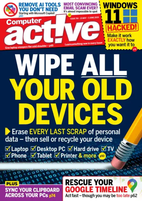 Cover of Computer Active (UK)