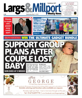 Cover of Largs & Millport Weekly News