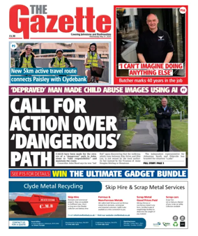 Cover of The Gazette (Scotland)