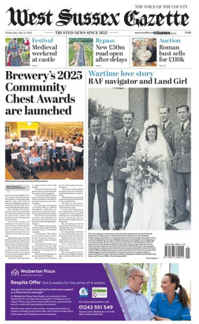 Cover of West Sussex Gazette