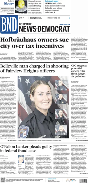 Cover of Belleville News-Democrat