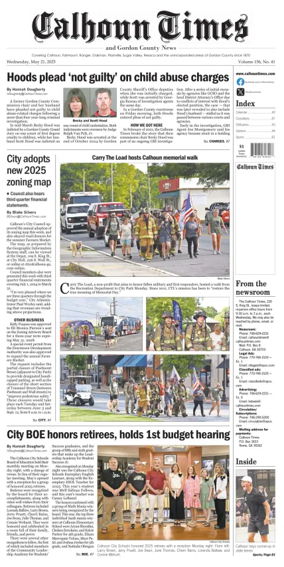 Cover of Calhoun Times