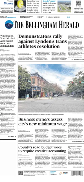 Cover of The Bellingham Herald