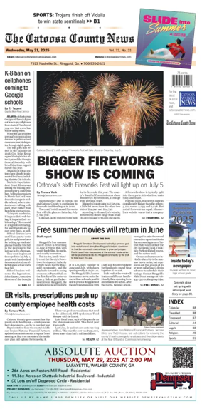 Cover of The Catoosa County News