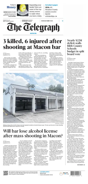 Cover of The Telegraph (Macon)