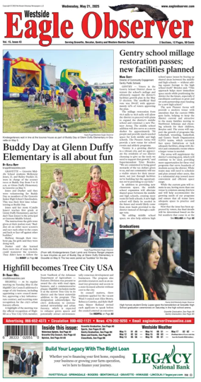 Cover of Westside Eagle-Observer