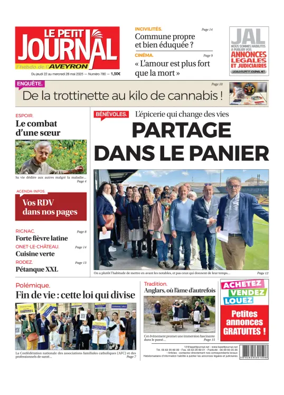 Cover of Le Petit Journal - L'hebdo local de l'Aveyron