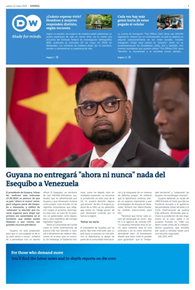 Cover of Deutsche Welle (Spanish edition)