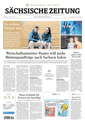 Cover of Sächsische Zeitung  (Dresdner Meißner Land)