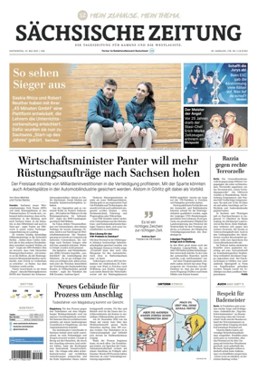 Cover of Sächsische Zeitung  (Kamenz)