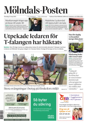 Cover of Mölndals-Posten